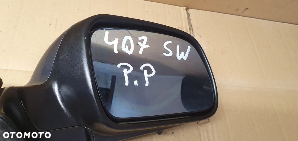 Lusterko prawe elektryczne 8 PIN Peugeot 407 EZWD - 8