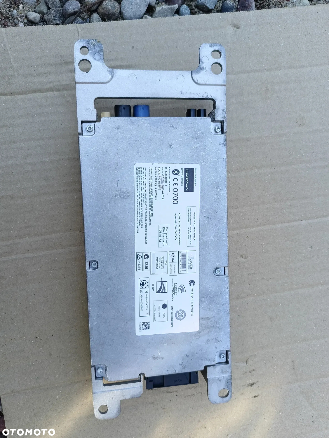 MODUŁ BLUETOOTH HARMAN BECKER  BMW E70 E82 E90 E92 E93 LCI 9248181 - 3