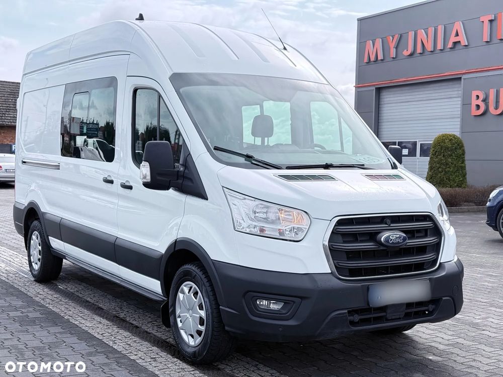 Ford Transit Furgon L3H3 Doka Brygadówka Maxi Salon PL, Jeden Właściciel - 5