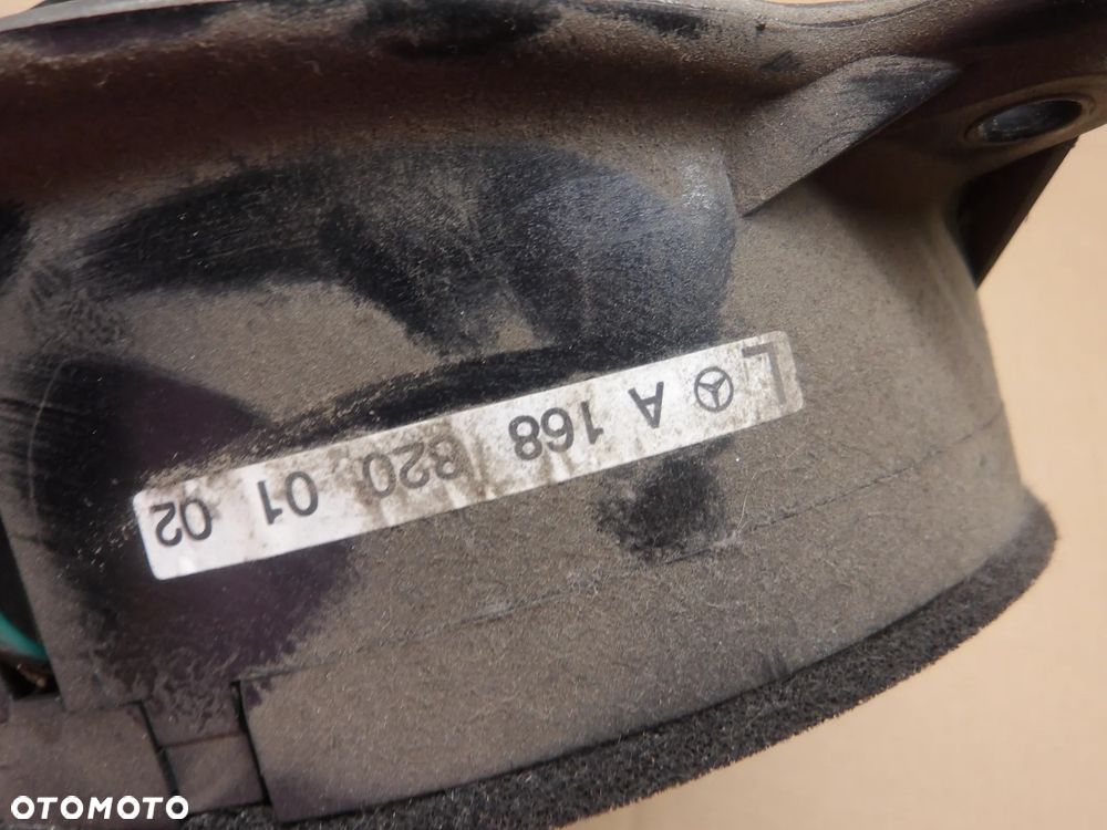 MERCEDES W168 LIFT 1.7 D 01-04 GŁOŚNIK PRAWY LEWY PRZÓD TYŁ A1688200202 - 9