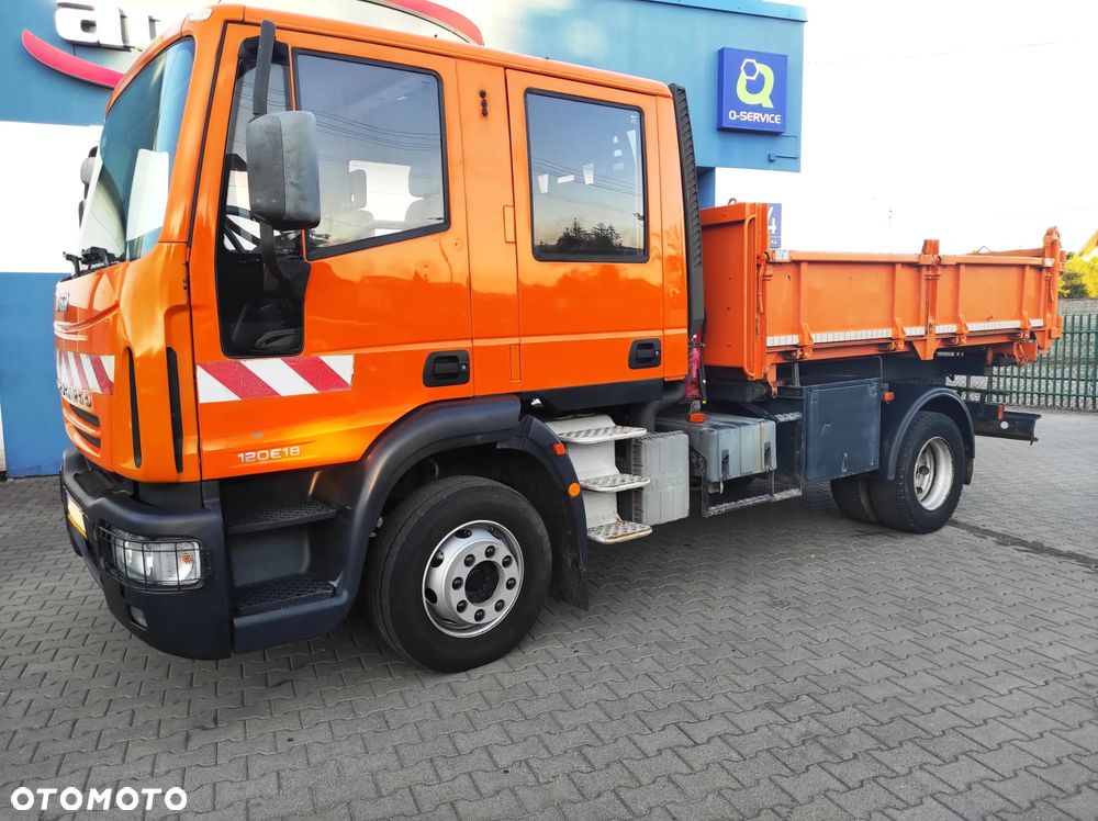 Iveco Eurocargo 120E18 Wywrotka 3str Doka/Brygadówka 7 osób - 2