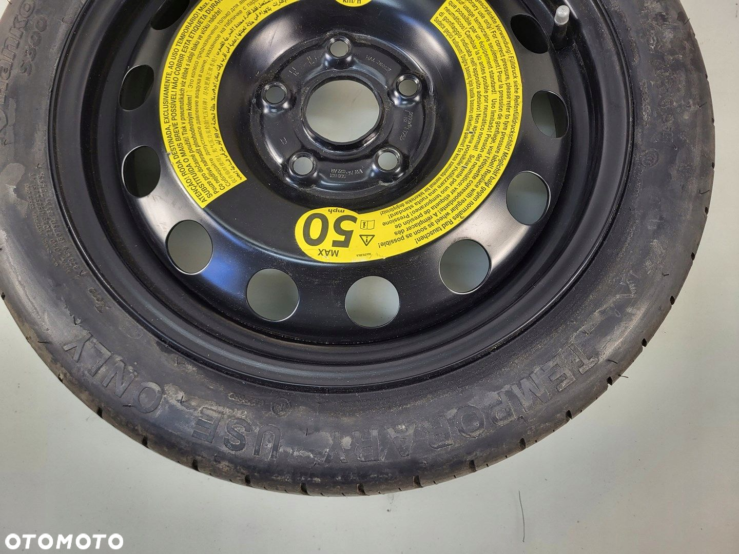 Koło Dojazdowe Zapasowe Dojazdówka Zapas 16" VW GOLF VII HB 5x112 - 2