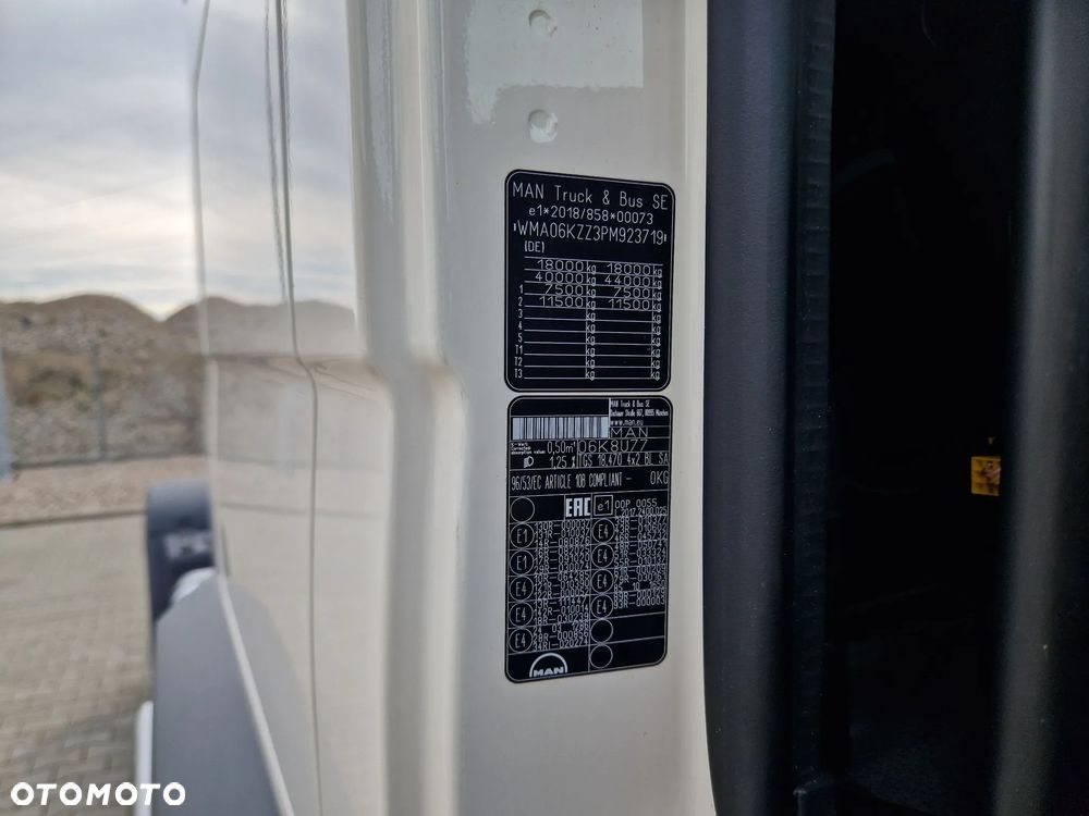 MAN TGS 18.470 4x2 BL/ NAUKA JAZDY/ 2023r/ HYDRAULIKA/ 4 PODUSZKI TYŁ/ LEKKA 7431kg Brutto - 24