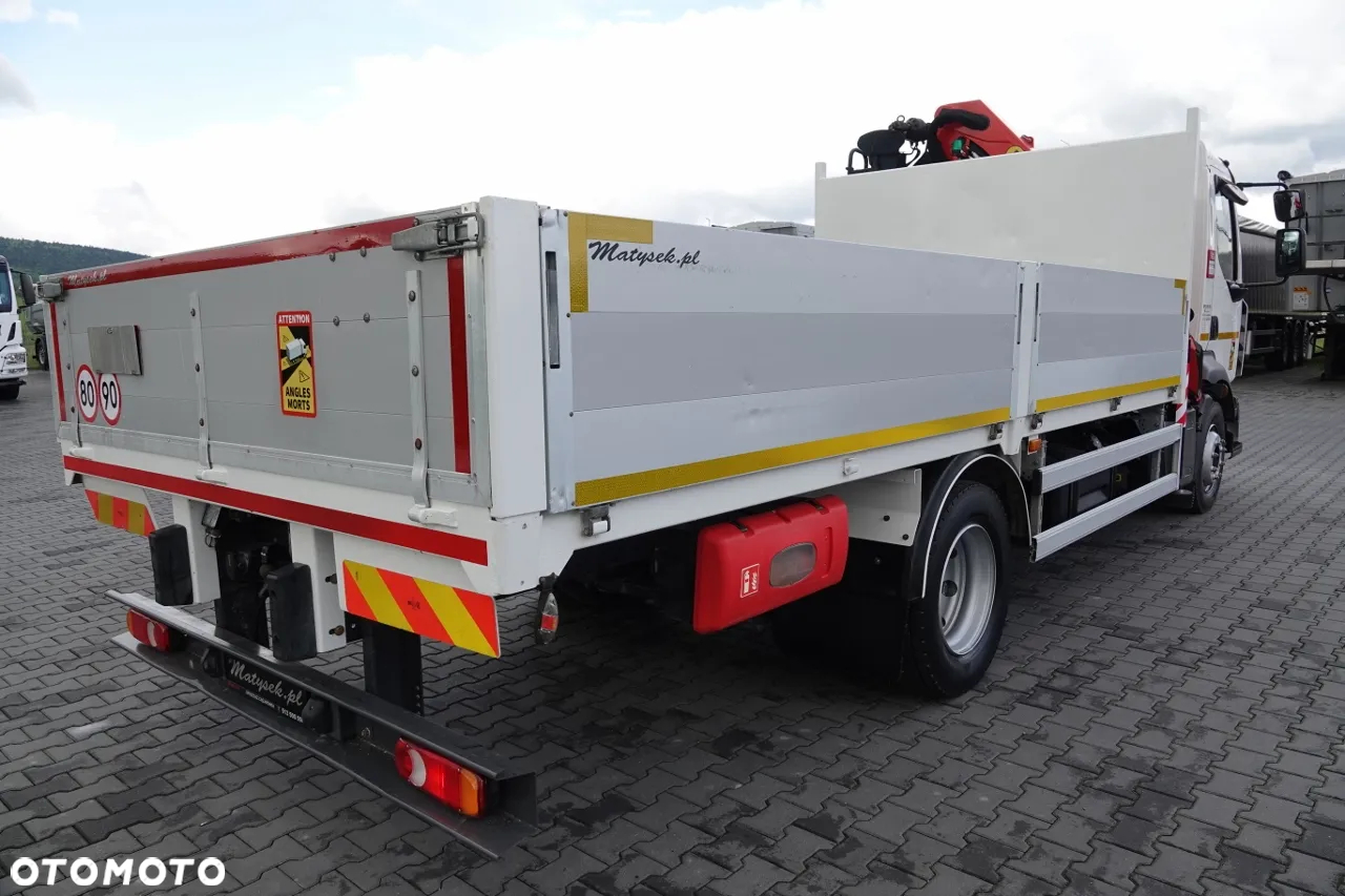 Renault D 210/  4X2 / SKRZYNIOWY 5 M + HDS PALFINGER PK 8.501 SLD A / UDŹWIG 5 580G / STEROWANIE RADIOWE / ROTATOR / SPROWADZONY - 15
