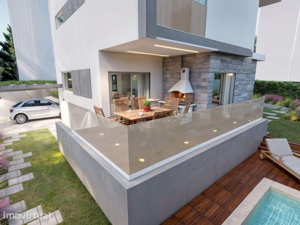 OFERTA DA ESCRITURA | Moradia V3 Nova com Piscina | Charneca da Cap... - Grande imagem: 3/8