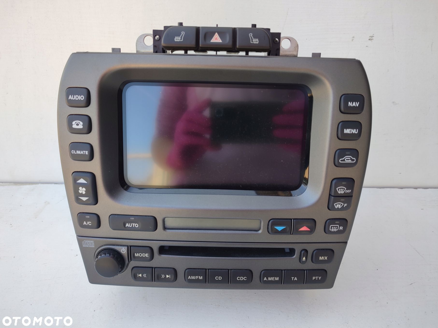 Radio CD wyświetlacz nawigacji JAGUAR X-TYPE 1X4310E889GB EUROPA - 1