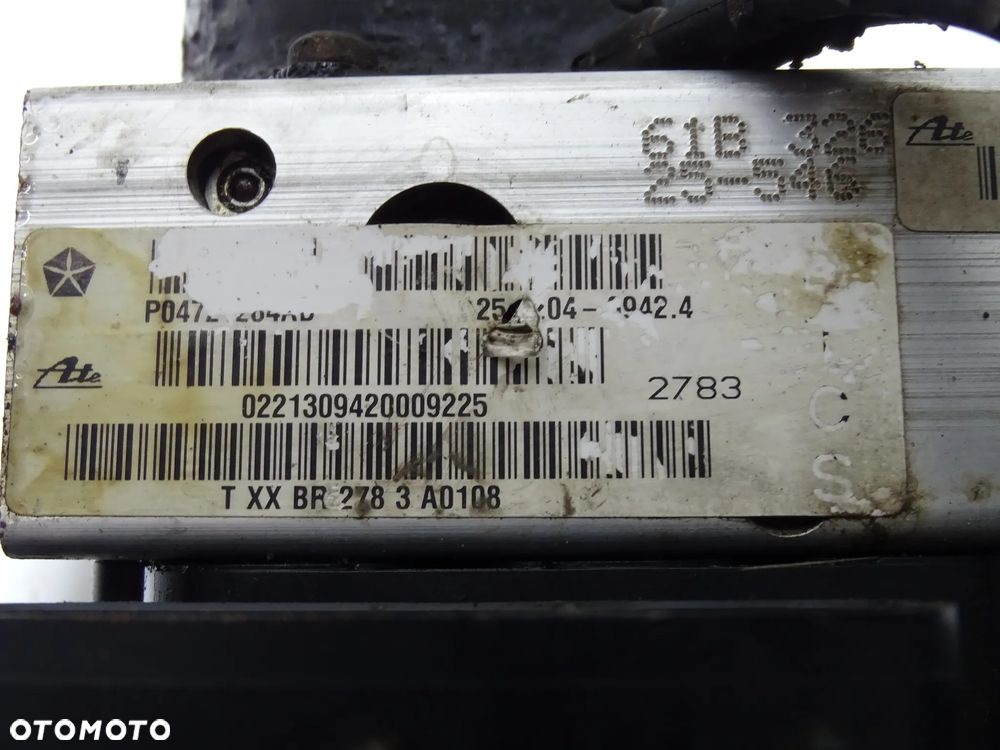 POMPA HAMULCOWA STEROWNIK ABS GRAND VOYAGER IV CARAVAN 04683932AB F-VAT - 6