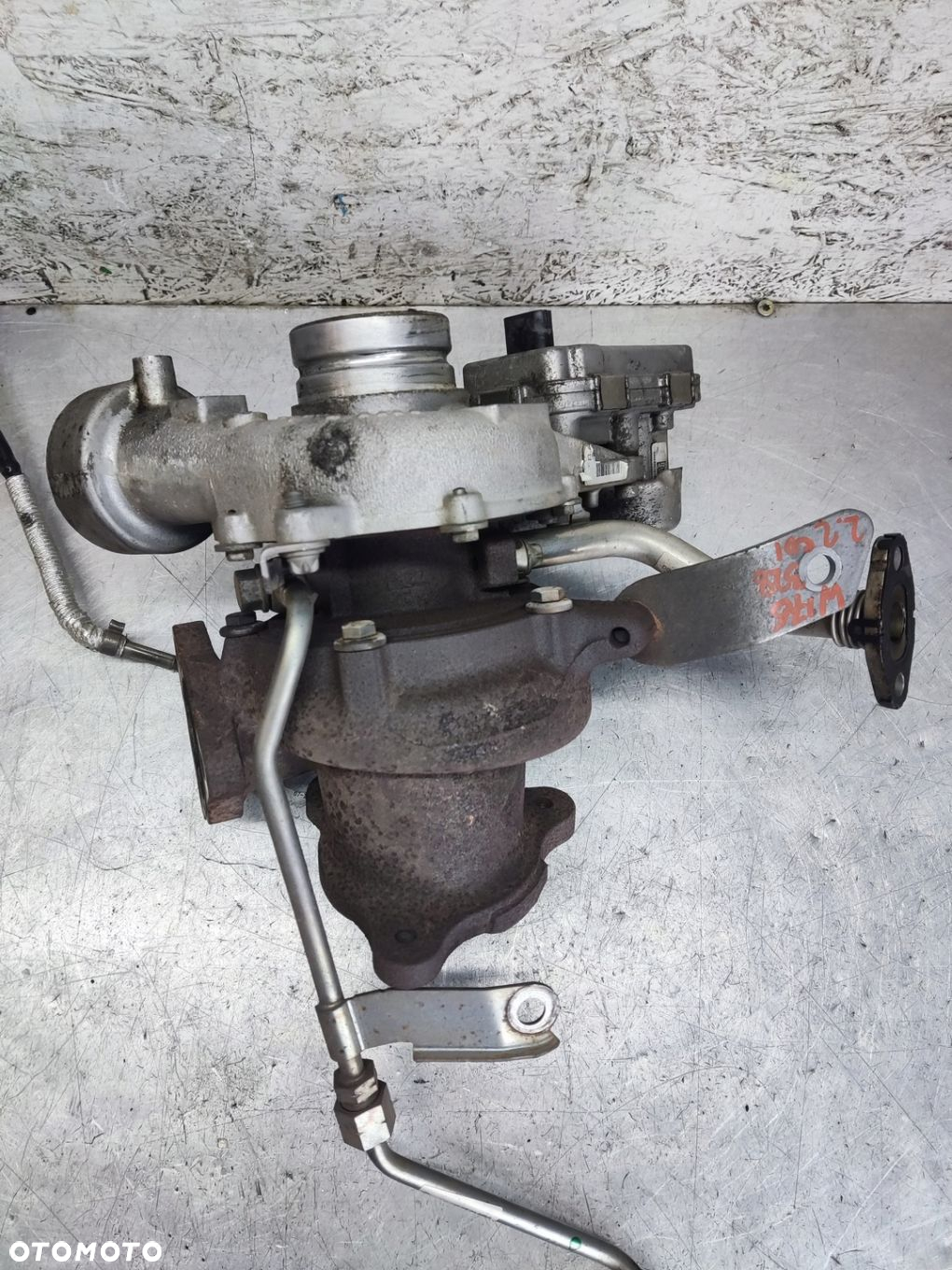 MERCEDES A W176 B W246 2.2 CDI TURBINA NASTAWNIK A6511530394 A6510900586 - 6