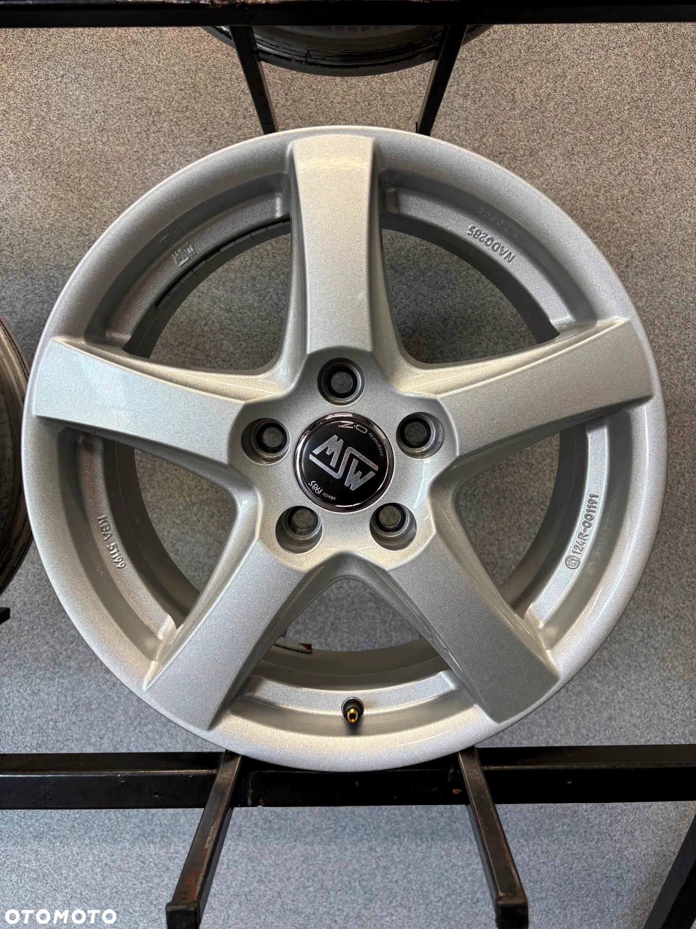 4 FELGI ALU. AUDI A4, VW ARTEON, NEW BEETLE, PASSAT B6,B7,B8,CADDY,TOURAN,SKODA OCTAVIA 2,3 16'' 6,5J ET41 GESIGNED by O.Z.  MSW 78 - 11