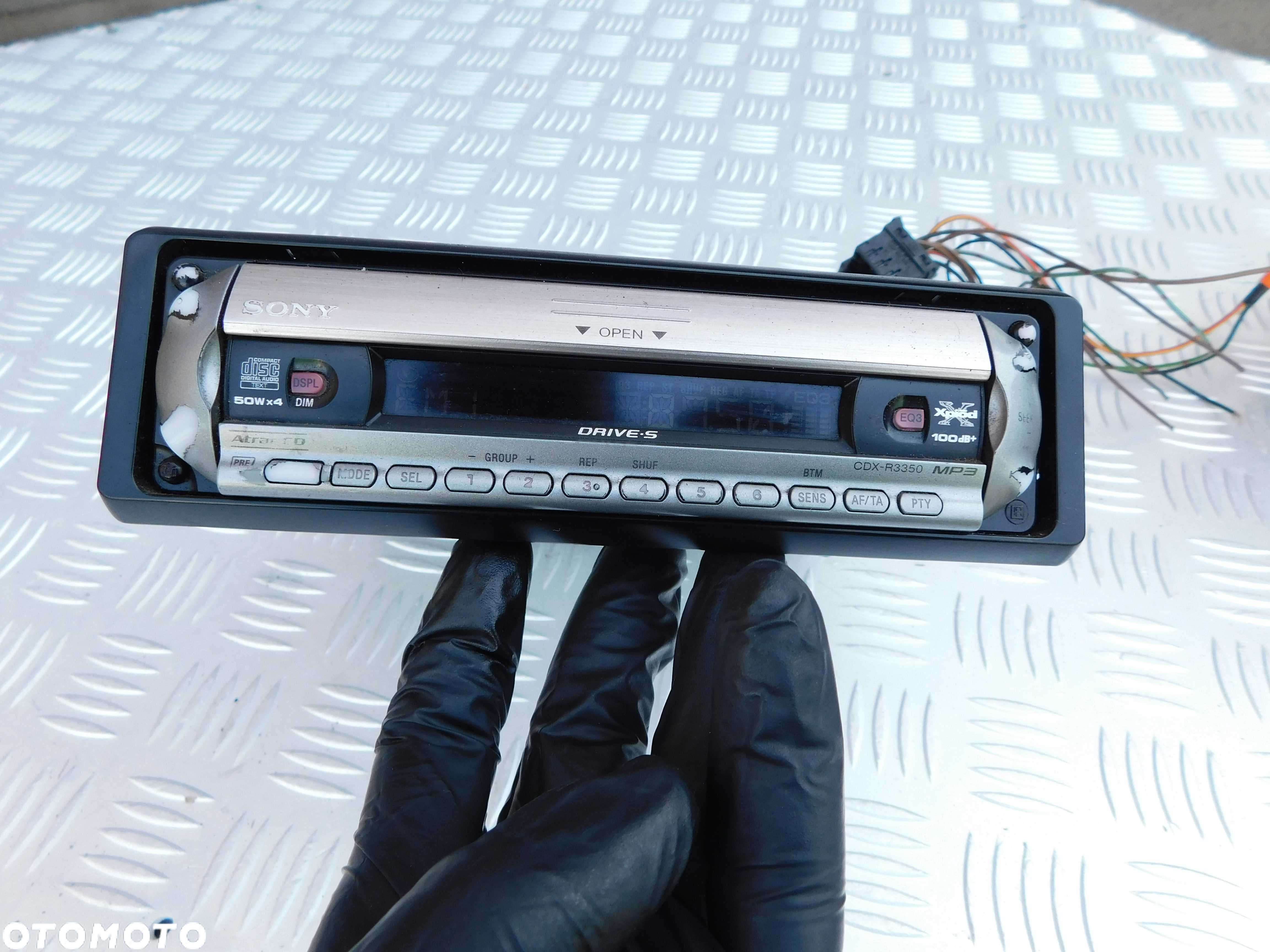 Radio samochodowe MP3 Sony Xplod CDX-R3350 ORYGINAŁ, - 3