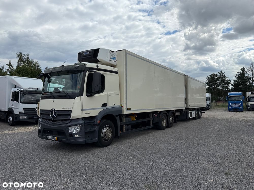 Mercedes-Benz ACTROS 2540 - CHŁODNIA - ZESTAW PRZEJAZDOWY - - 1