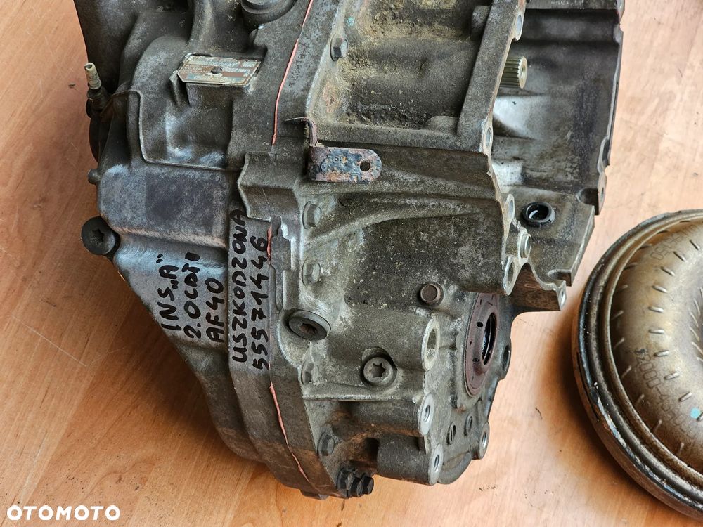 SKRZYNIA BIEGÓW AUTOMAT KONWERTER AF40 USZKODZONE OPEL INSIGNIA A 2.0 CDTI 55571446 55580196 - 10