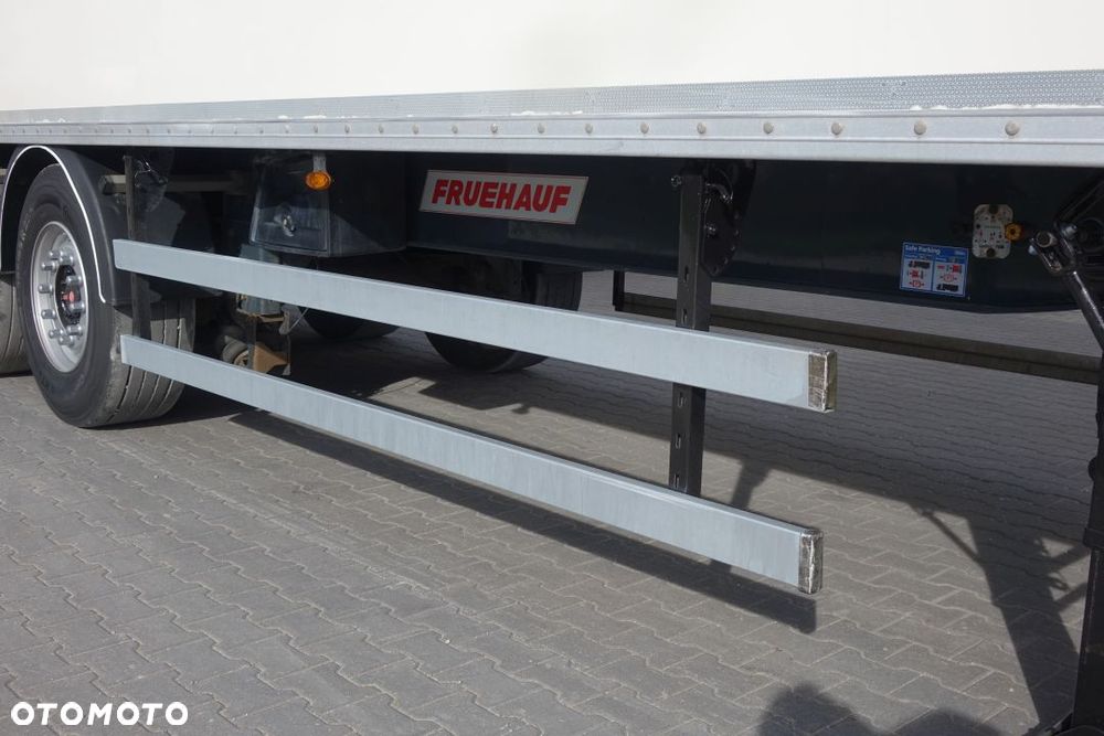 Fruehauf KONTENER / FURGON / OSIE SAF / ROLETA / OŚ PODNOSZONA / PODŁOGA SZYNA-DESKA - 9