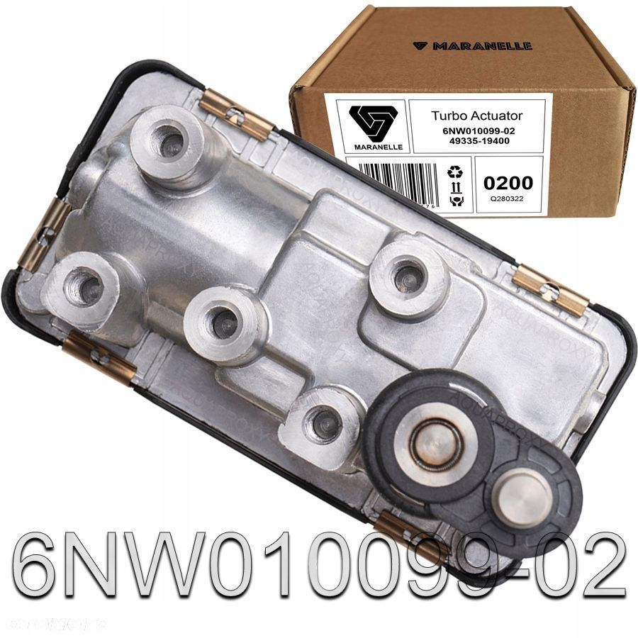 Nastawnik sterownik turbiny 6NW010099-02, 49335-19400 BMW 1, 3, 5, X2, X3 - 2.0 - 4