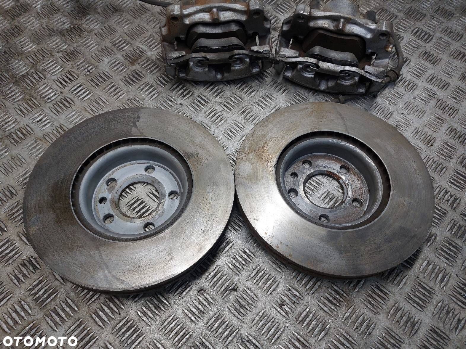 TARCZE HAMULCOWE PRZÓD + KLOCKI + ZACISKI FORD MONDEO MK4 2.0 16V ATE - 5
