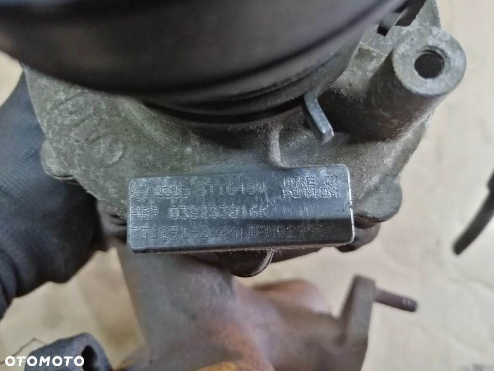 Audi Seat Skoda Volkswagen 1.9 TDi BXE BKC turbosprężarka GT1646V 038253016K  038253014F - 9