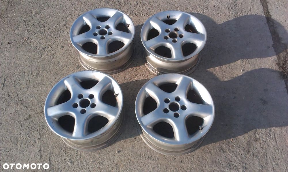 15” - Aluminiowe - 5x100 , r15 cali - KOŁA  Felgi ORYGINAŁ - SEAT  Ibiza , Leon , Cordoba , Toledo - Volkswagen VW  Polo Cross , Fox , New Beetle , Bora , Golf IV - SKODA Fabia , Roomster , Octavia I , Praktik , Rapid - AUDI  A2 A3 - 6
