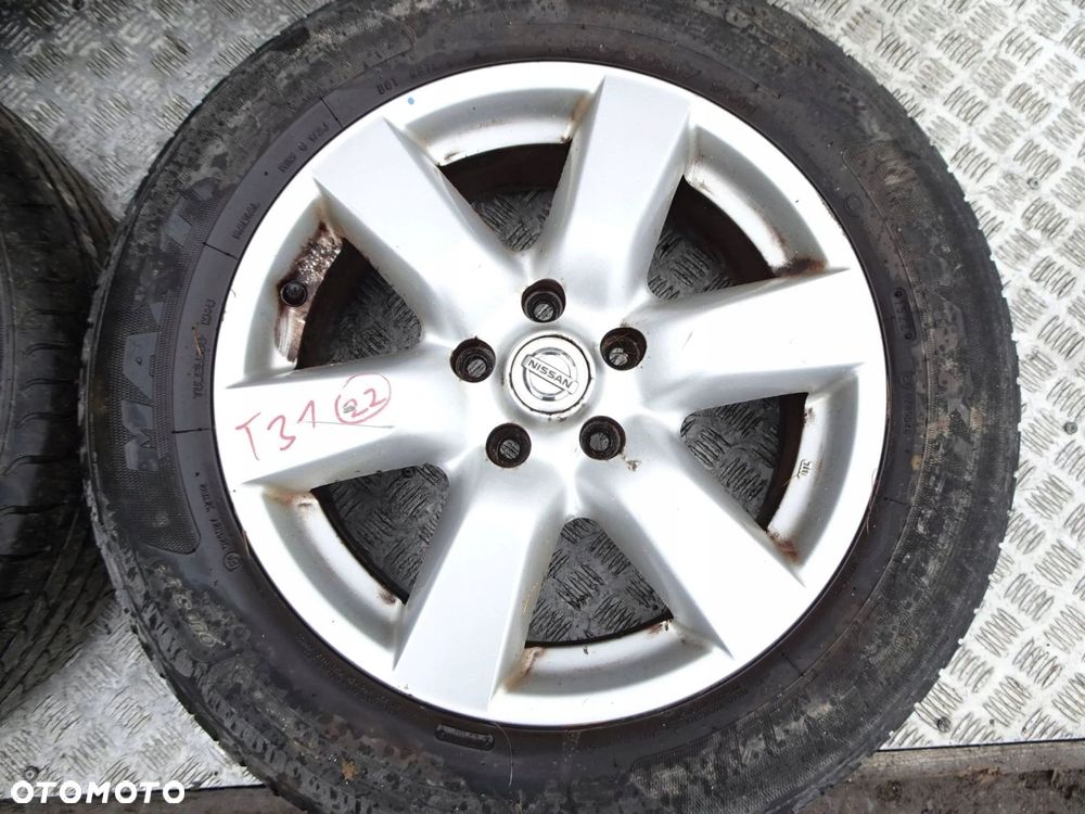 alufelgi z oponami kpl. nissan x-trail t31 17" 5x114.3 et 45 - 2