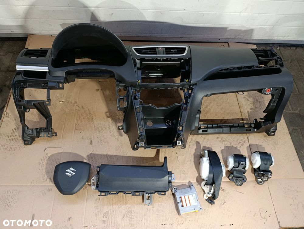 SUZUKI SWIFT SPORT V 5 MK7 KONSOLA AIRBAG SENSOR PASY KOMPLET EUROPA - 1