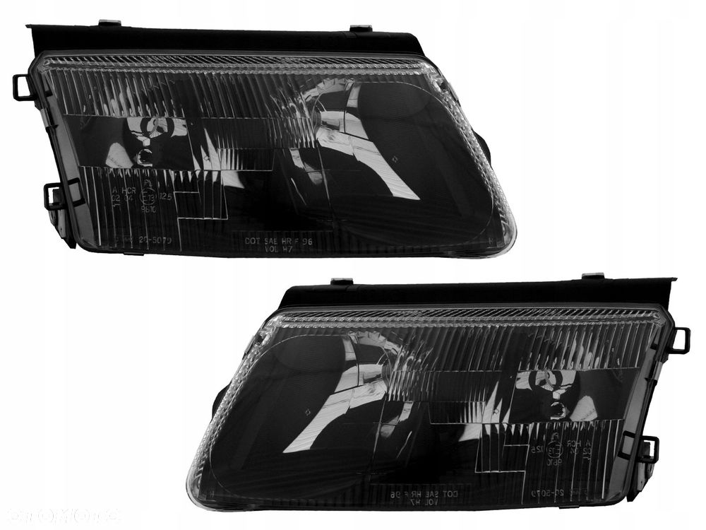 Reflektory Lampy h7 h1 Kierunkowskazy kpl Black Tuning VW Passat B5 3b 96-0 - 2