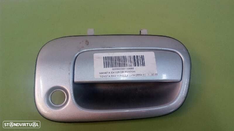 MANIPULO EXTERIOR PORTA TRASEIRA TOYOTA RAV 4 II 2005 -6909042050 - 4