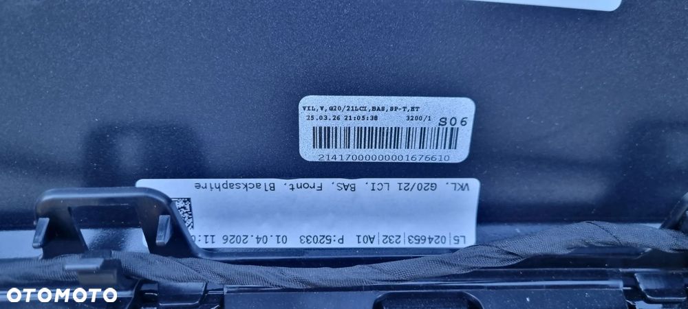 BMW 3 G20 G21 LCI 2022- Zderzak przód Oryginał MC039 - 16