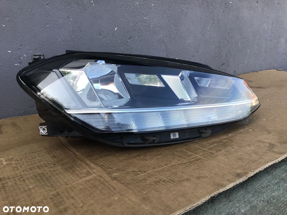 Lampa przednia prawa VW Golf Vll 7 Lift Led - 2