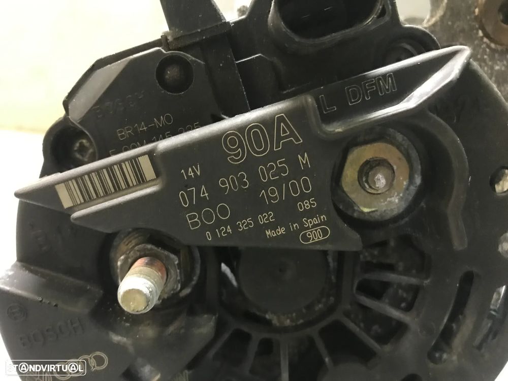 ALTERNADOR VOLKSWAGEN LT 28-46 2.8TDI 074903025M 0124325022 - 4