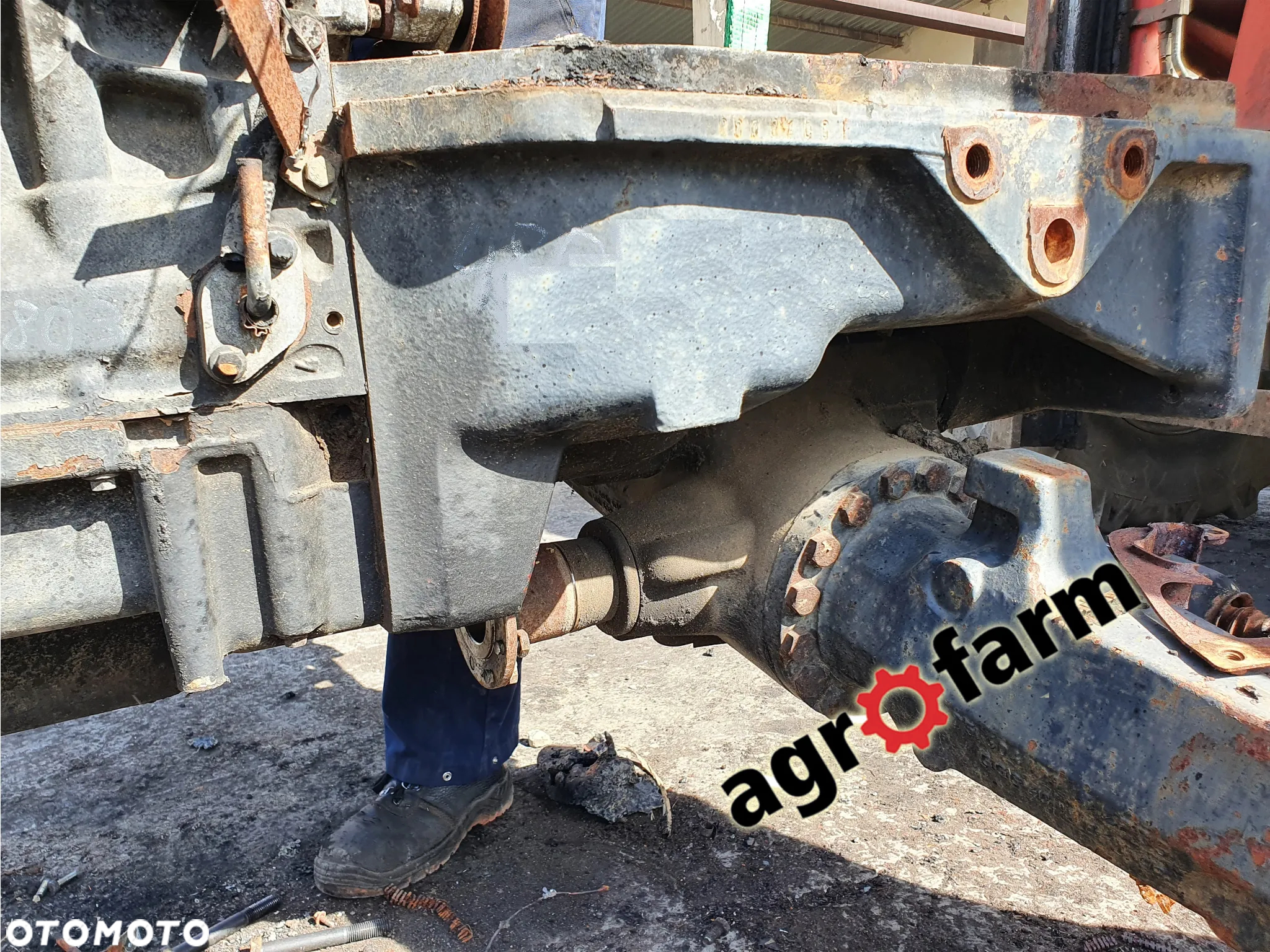 Deutz Agrotron 90 80 silnik skrzynia most zwolnica wał blok - 4