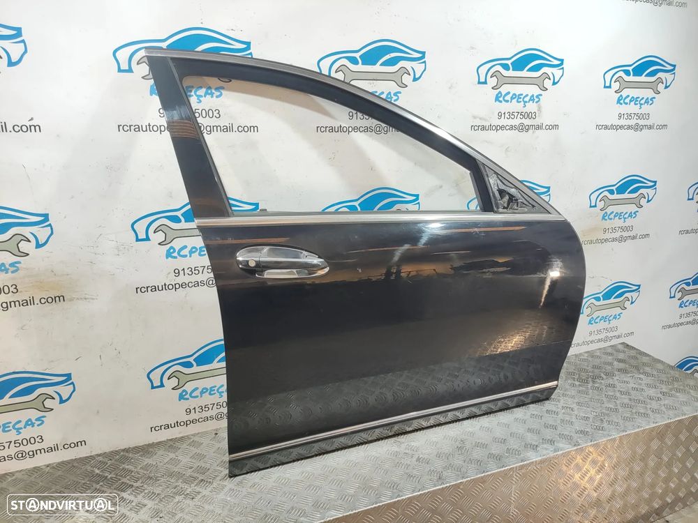 Porta frente Direita MERCEDES BENZ CLASS S W221 Fecho Elevador Motor Puxador Vidro - 5