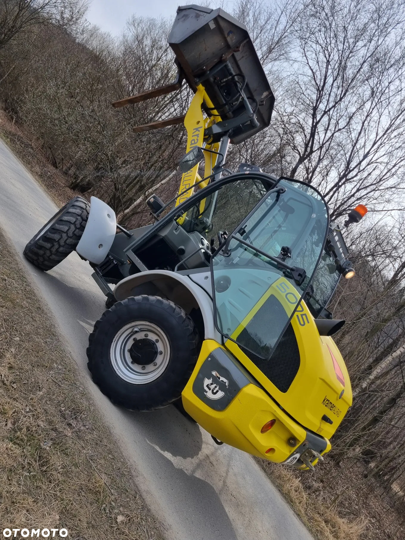 Kramer 5075 Ładowarka kołowa 353 jak Nowa import Norwegia 2018r 2200mtg Oryginał Widły i łyżka silnik Yanmar - 20