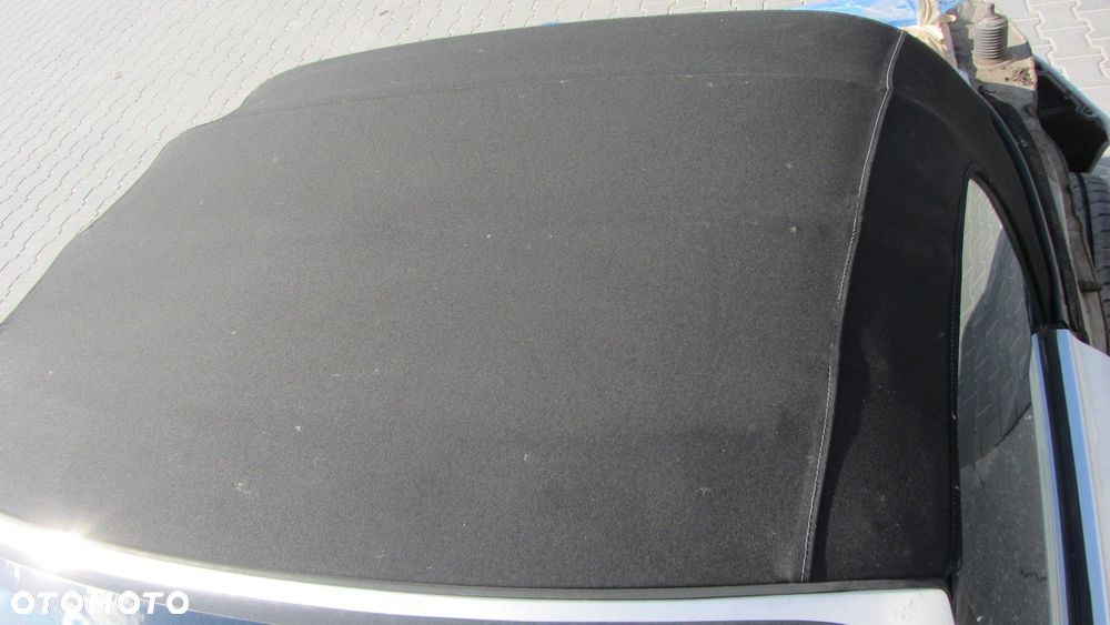 BMW Z3 E36 CABRIO DACH POSZYCIE DACHU SZYBA MATERIAŁ CZARNY 54348411531 - 3