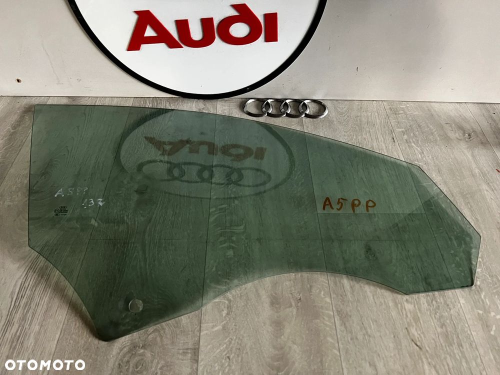 Audi A5 Sportback 2013 SZYBA DRZWI PRAWA PRZÓD