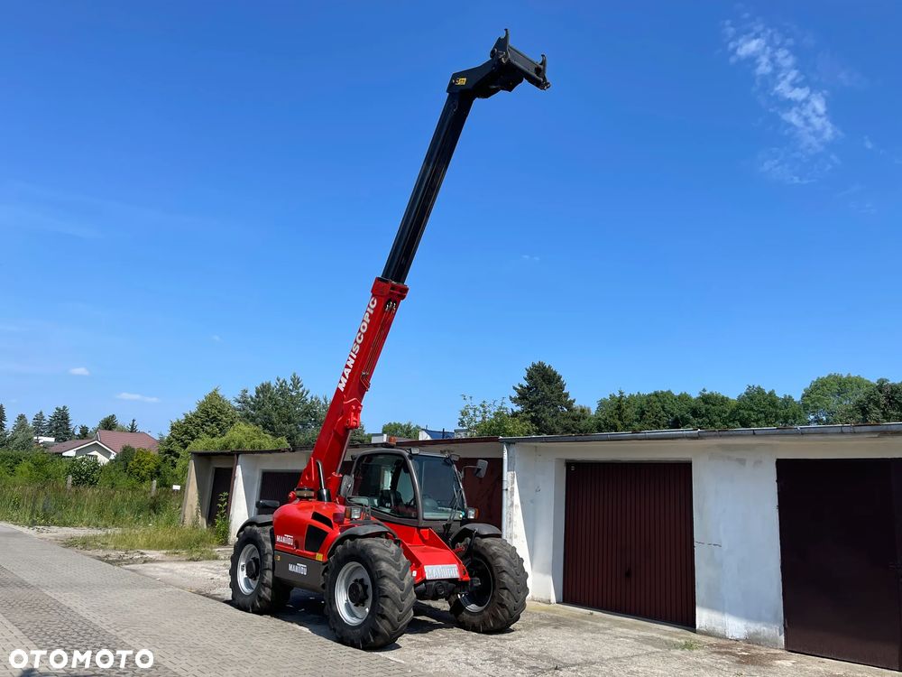 Manitou Ładowarka teleskopowa Manitou MLT 730-120 LS TURBO_Perkins 4 Cylindrowy 120 KM + Skrzynia biegów 40 KM/H SZYBKA_Napęd 4X4 - 24