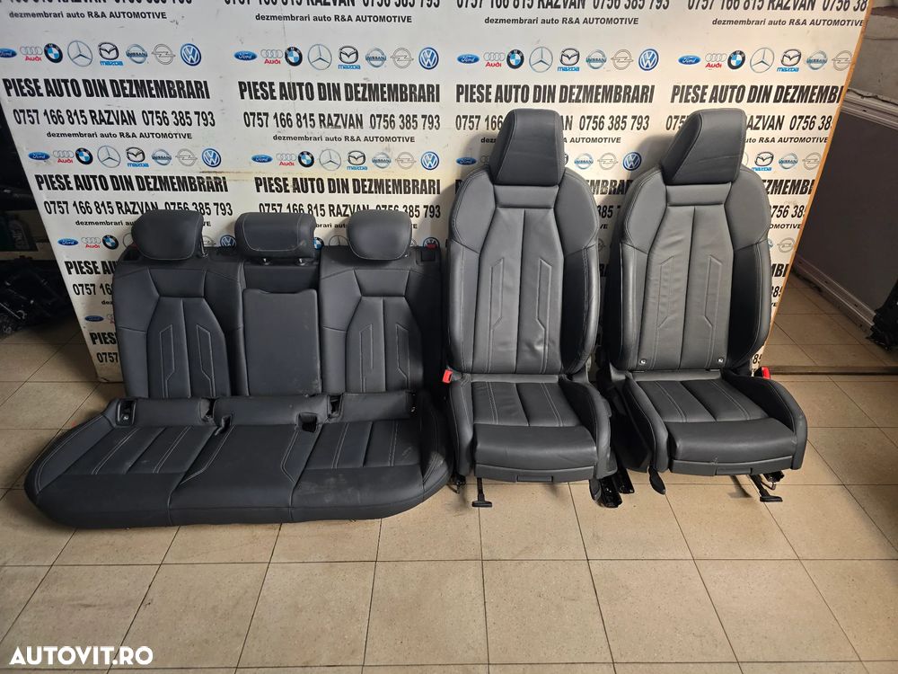 Interior Complet Scaune Bancheta Piele Cu Incalzire Audi Q4 E-Tron 2021-2025 Volan Stanga - 1