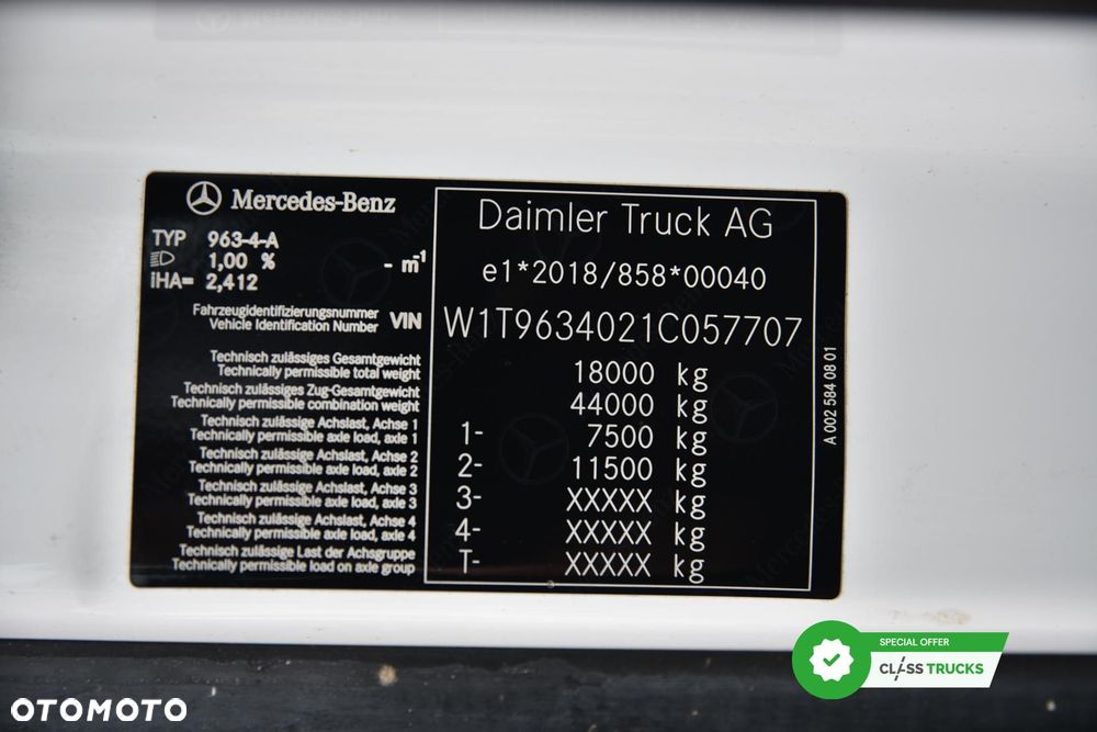 Mercedes-Benz Actros 5 1845 BigSpace MirroCam - 32