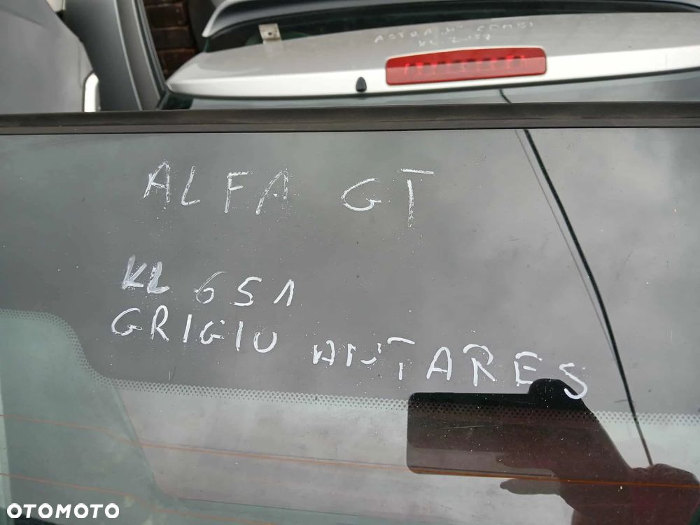 Alfa Romeo GT klapa bagażnika kod lakieru 651- WYSYŁKA - 5