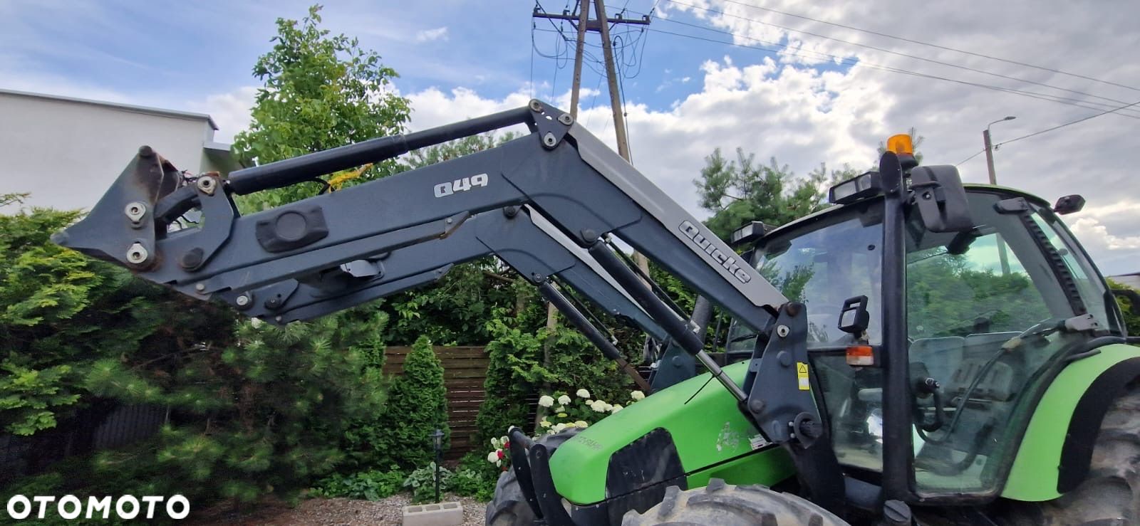 Quicke Q49 Ładowacz czołowy Tur DEUTZ-FAHR AGROTRON Kompletny - 1