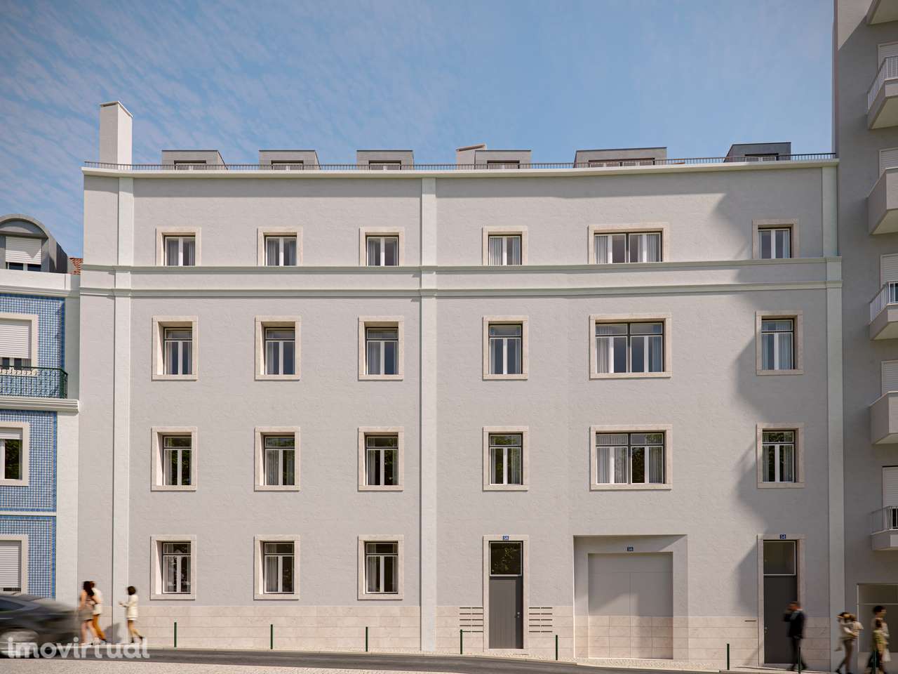 Deslumbrante T2 Duplex na Graça: Modernidade e Comforto com Vista para - Grande imagem: 5/12