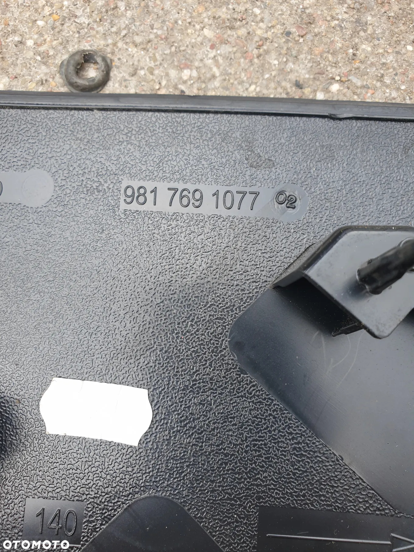 Trójkąt Błotnika Prawy Citroen Berlingo IV Combo E Proace 9817691077 - 7