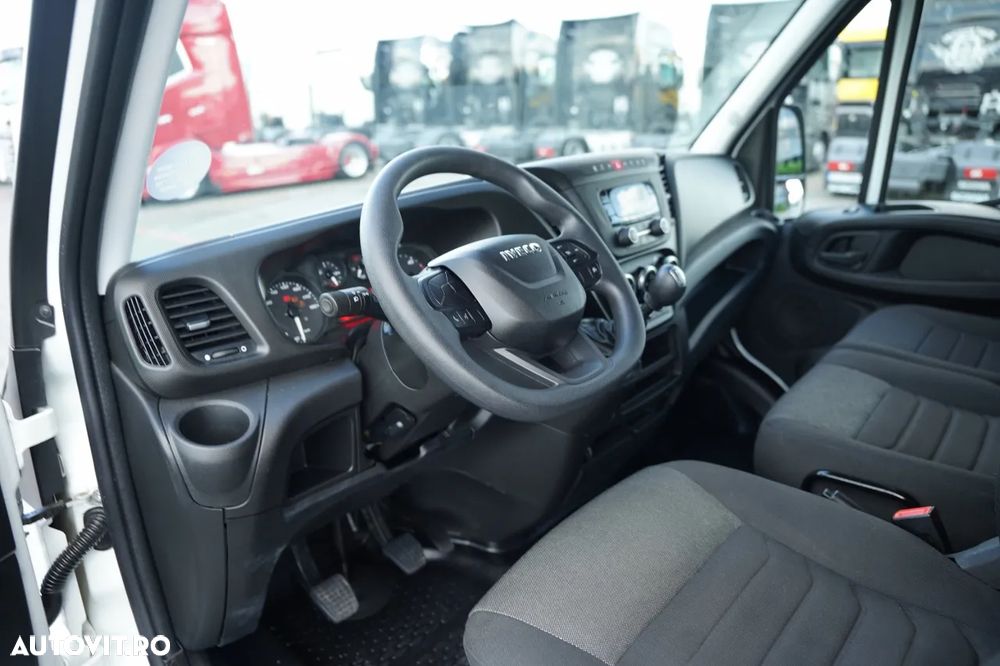 Iveco DAILY 35-160 / CONTAINER - 4,3 M / ELEVATOR SORENSEN - 750 KG / 3 LOCURI / DOUĂ / IMPORTAT / - 24