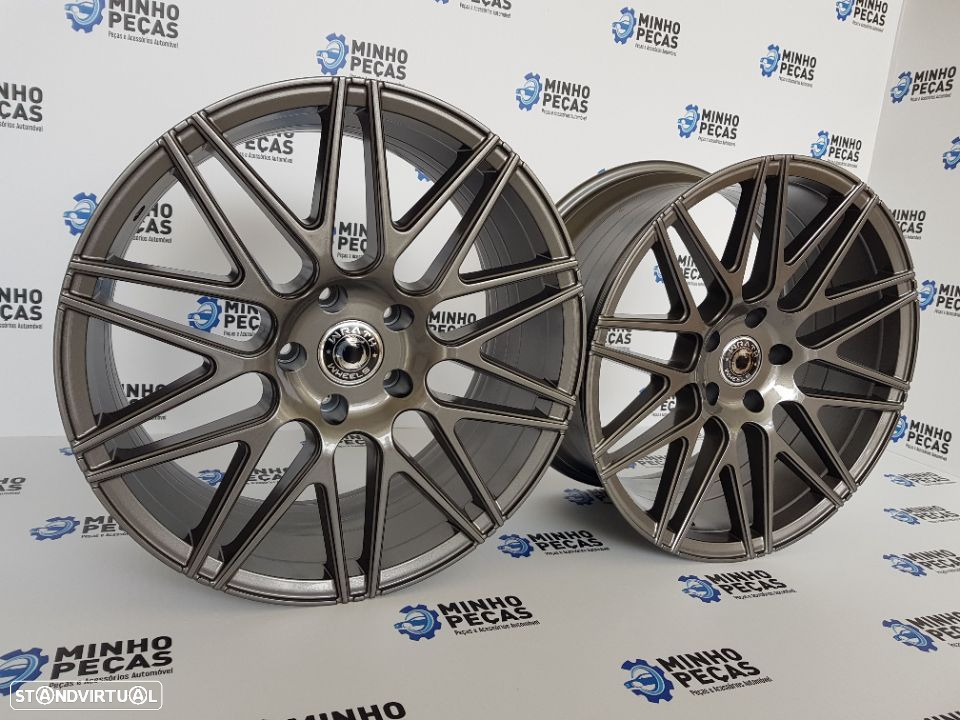 Jantes Wrath (WF-3) em 19" (5X120) Gloss GunMetal - 2