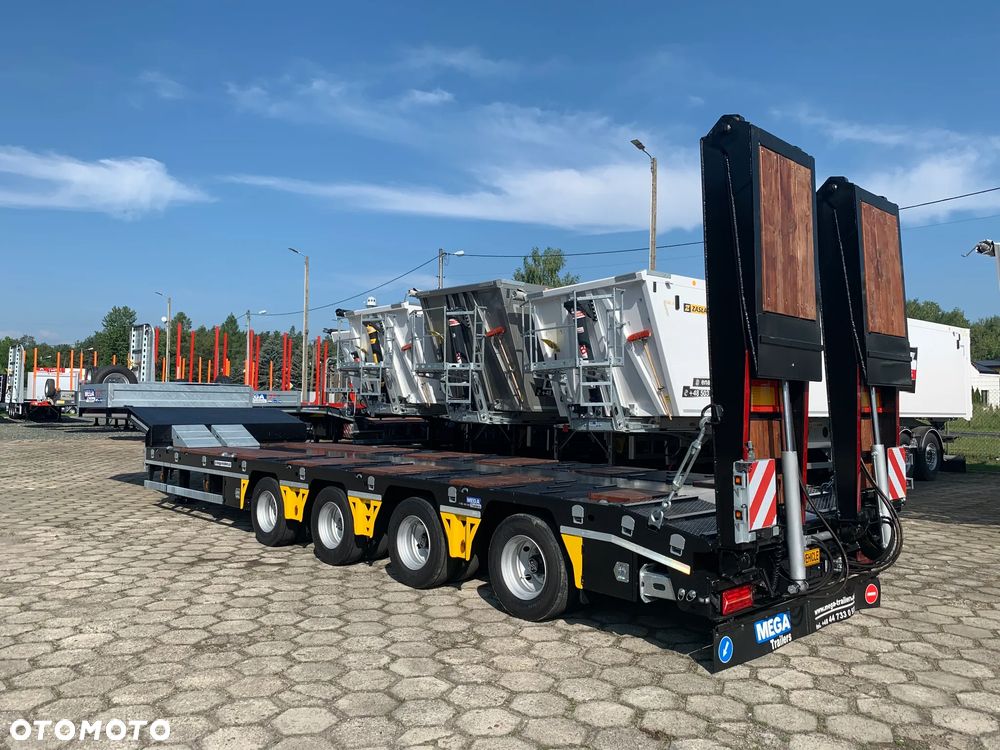 Inny MEGA TRAILERS naczepa czteroosiowa rozciągana +5.000mm, najazdy hydrauliczne DMC 66T - 4