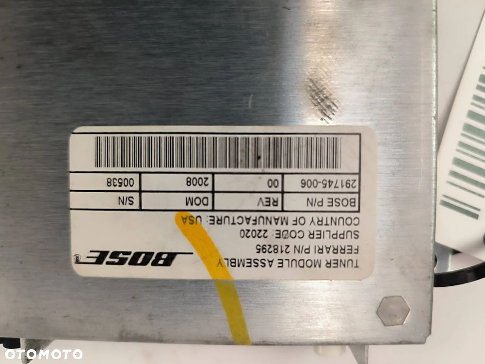 Moduł wzmacniacz 291745-006 Bose MASERATI QUATTROPORTE V LIFT - 6