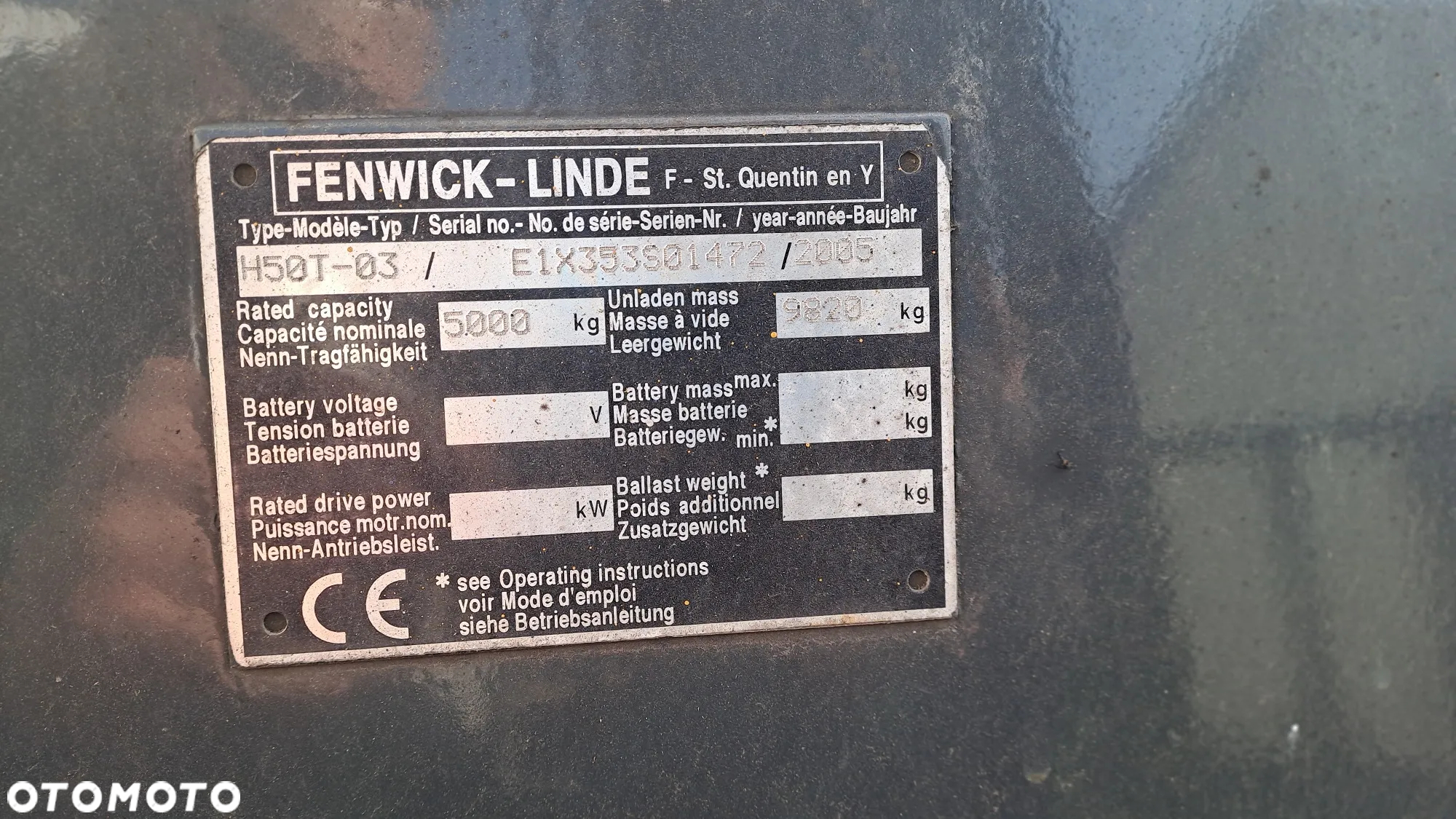 Linde H50T-03 - 5