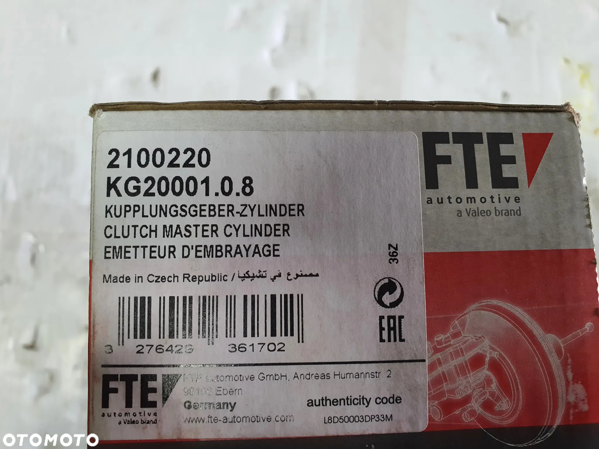 Pompa sprzęgła Mercedes Atego Unimog Axor 12959106  001 295 91 06 - 7