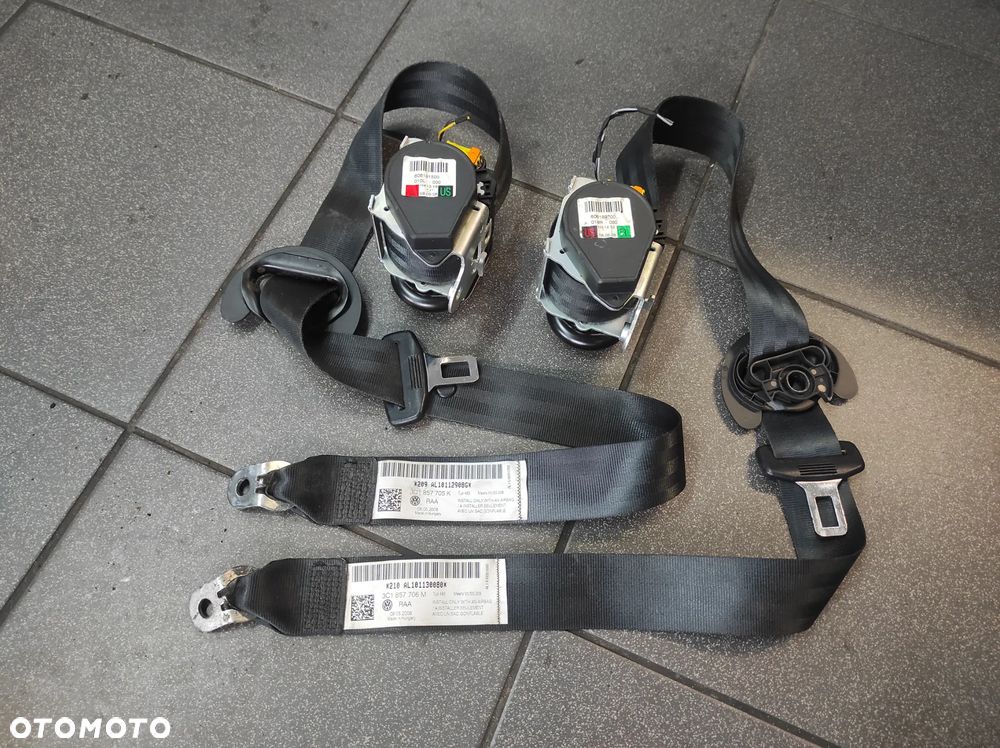 PASY BEZPIERCZEŃSTWA PRZEDNIE AIRBAG VW PASSAT CC B6 B7 3C1 KOMBI SEDAN ZESTAW KOMLET WYSYŁKA !!!!! - 1