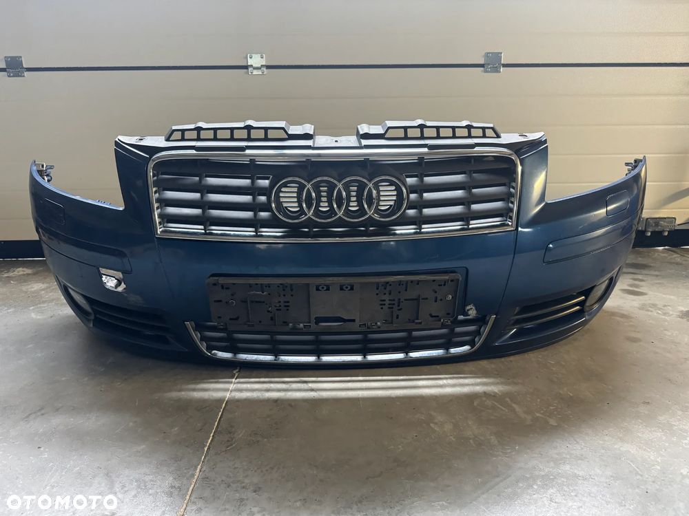ZDERZAK PRZÓD KOMPLETNY AUDI A3 8P POD XEONON SPRYSKIWACZE - 1