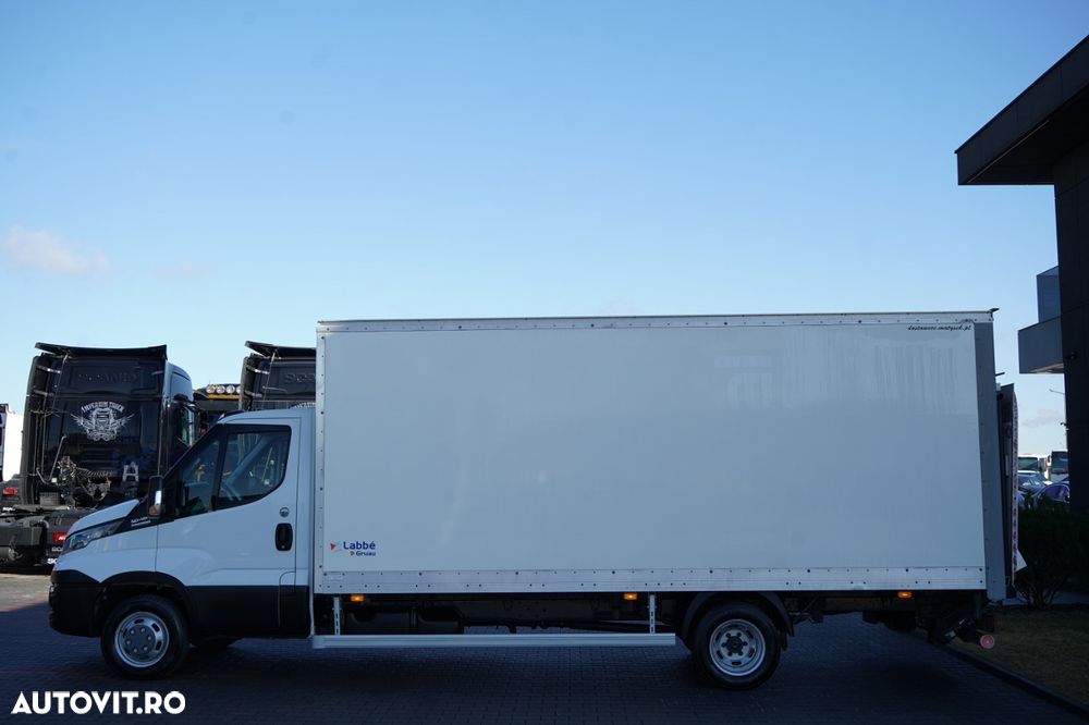 Iveco DAILY 50-180 / CONTAINER 5.5 M / HI-MATIC / ELEVATOR 750 KG / DUBLU / CAMERĂ VEDERE SPATE / GVWR: 5.200 KG / 2019 / IMPORTAT - 4