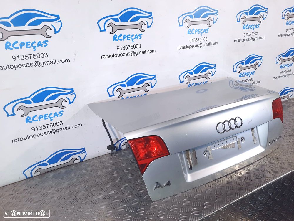 PORTA TAMPA MALA AUDI A4 B7 SLINE S LINE S-LINE SEDAN CARRO 8E5827023AA 8E5827023A 8E5827023 FECHO PUXADOR LUZ 3º STOP - 4